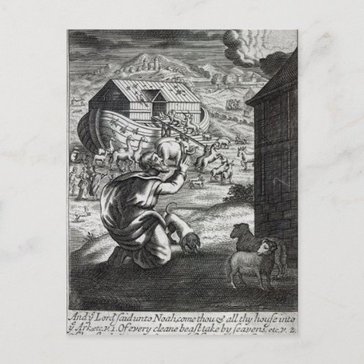 ノアは箱舟を願う ポストカード (正面)