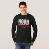 ノアは陰謀論者だった、そして雨が降った ルーク Tシャツ (正面フル)