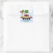 ノアアークステッカー – スクエア スクエアシール (バッグ)