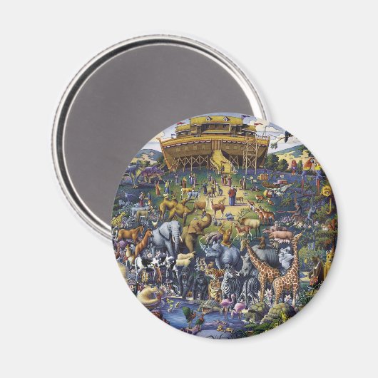 ノアアーク動物 マグネット (正面/裏面)