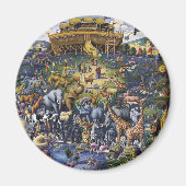 ノアアーク動物 マグネット (正面)