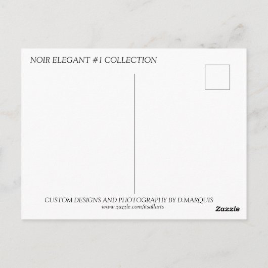 ノアエレガンス#1はがき ポストカード (裏面)