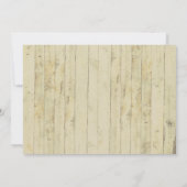 ノアズアークウッドベビーシャワー招待状 招待状 (裏面)