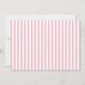 ノアズアークガールズベビーシャワー招待状 招待状 (裏面)