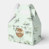 ノアズアークグリーンリー誕生日バプテスマ《キリスト教》洗礼式や命名式 フェイバーボックス (裏面サイド)