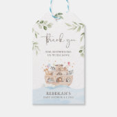 ノアズアークサンキューユーメッセージカード ギフトタグ (正面)