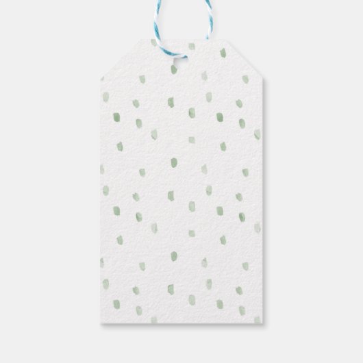 ノアズアークサンキューユーメッセージカード ギフトタグ (裏面)