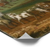 ノアズアークバイブル聖なる書物、 経典アートプリント ポスター (角)