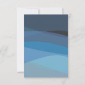 ノアズアークバーバルミツワー披露宴パーティーカード 招待状 (裏面)