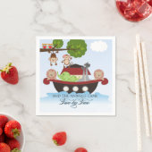 ノアズアークパーティーナプキンス スタンダードカクテルナプキン (インサイチュ)