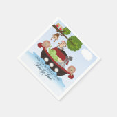 ノアズアークパーティーナプキンス スタンダードカクテルナプキン (角)