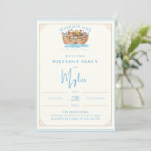 ノアズアークファースト誕生日 招待状 (スタンド正面)