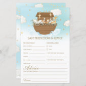 ノアズアークブルーボーイベビー予測とアドバイスゲーム (正面/裏面)