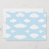 ノアズアークベビーシャワー招待状 招待状 (裏面)