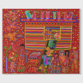 ノアズアークモララララッピング紙 ラッピングペーパー (フラット)