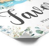 ノアズアークユーカリプタスグリーンリー誕生日ウィズウィズズ ポスター (角)