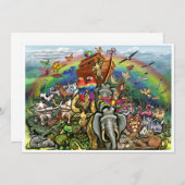 ノアズアーク招待状 招待状 (正面/裏面)