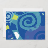 ノアズアーク&ウェーブバーバルミツワー招待状 招待状 (裏面)