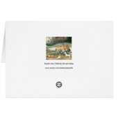 ノアズアークbyエドワード・ヒックスヴィンテージフォークアート (裏面横)