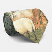 ノアズアークbyエドワード・ヒックスヴィンテージフォークアート ネクタイ (ロール)