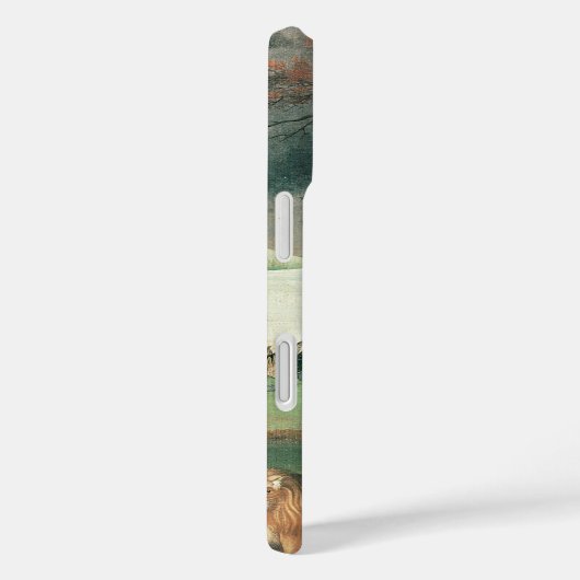 ノアズアークbyエドワード・ヒックスヴィンテージフォークアート Case-Mate iPhoneケース (裏面 / 右)