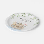 ノアパーソナライズされたのアークパーティープレート ペーパープレート (アングル)