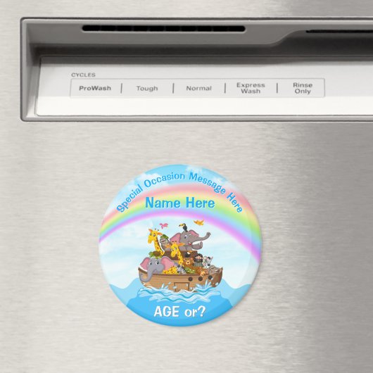 ノアパーソナライズされたの箱舟が好き、ノアの箱舟が マグネット (インサイチュ (食洗機))