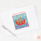 ノアパーソナライズされたの箱舟 スクエアシール (封筒)