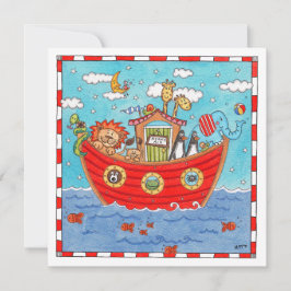 ノアパーソナライズされたズアーク誕生日招待状