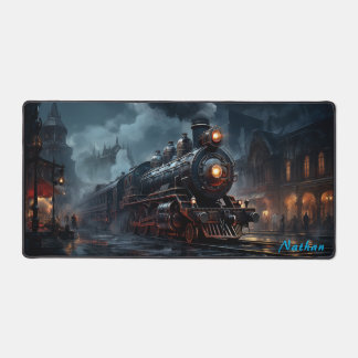 ノアビクトリアンステームパンク列車 デスクマット