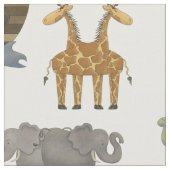 ノア初期のアーク動物 ファブリック (クローズアップ)