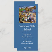 ノア絵画ズ：バケーションバイブル学校招待状 (正面/裏面)