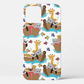 ノア・アークと野生動物 iPhone 12ケース