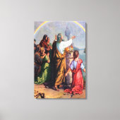 ノア・ジェネシスへの神の約束8 キャンバスプリント (正面)