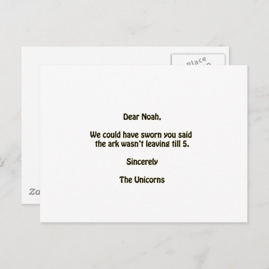 ノア ポストカード (正面/裏面)