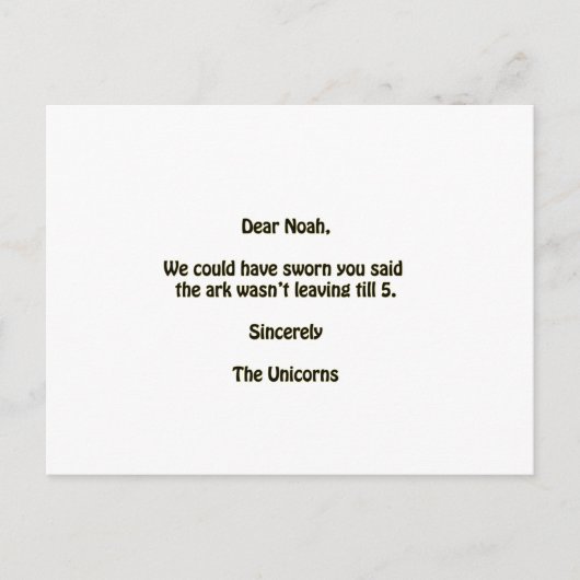 ノア ポストカード (正面)