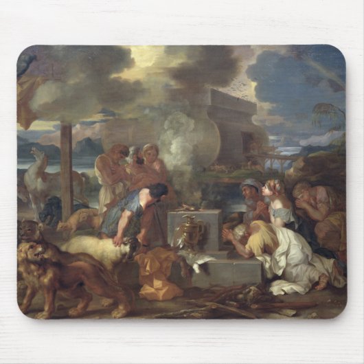 ノア、c.1640の犠牲 マウスパッド (正面)