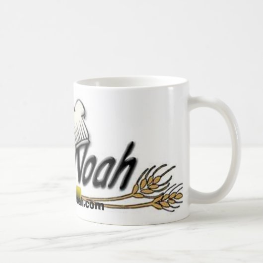 ノア、www.ChefNoah.comシェフ コーヒーマグカップ (右)
