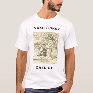 ノアGokeyの男性T - Crediot Tシャツ