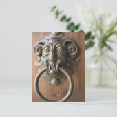 ノイェ・レジデンツのドアノッカー ポストカード (スタンド正面)