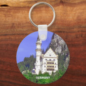 ノイシュワンシュタイン城の裏側 キーホルダー (正面)