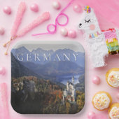 ノイシュワンシュタイン城 |ドイツ、バイエルン ペーパープレート (パーティー)