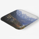 ノイシュワンシュタイン城 |ドイツ、バイエルン ペーパープレート (傾斜あり)