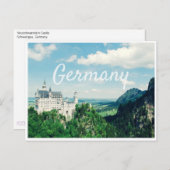 ノイシュワンシュタイン城 ポストカード (正面/裏面)