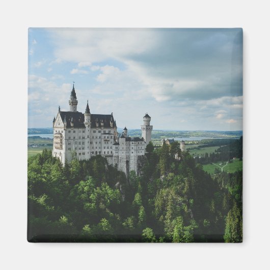 ノイシュワンシュタイン城 マグネット (正面)