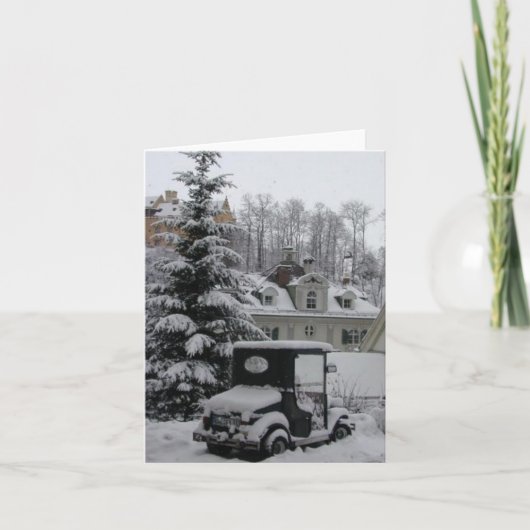 ノイシュヴァンシュタイン城の冬場面2004年 シーズンカード (正面)