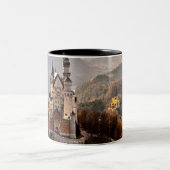 ノイシュヴァンシュタイン城の城ドイツ ツートーンマグカップ (中央)