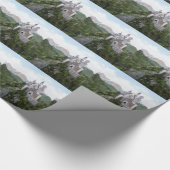 ノイシュヴァンシュタイン城の城5 ラッピングペーパー (角)