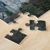 ノイシュヴァンシュタイン城の城-ドイツ-パズル ジグソーパズル (側面)