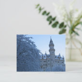 ノイシュヴァンシュタイン城の城、ドイツ ポストカード (スタンド正面)